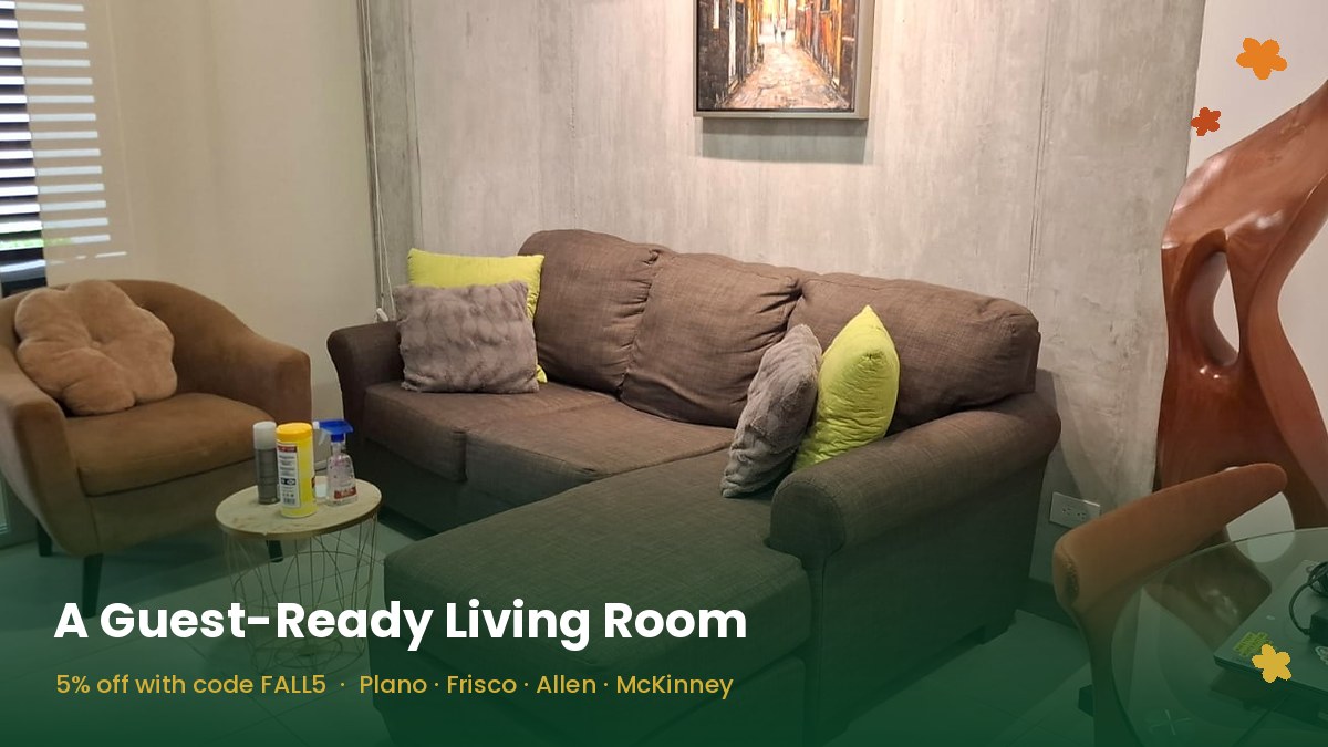 Make Your Living Room Guest Ready Before Halloween and Thanksgiving